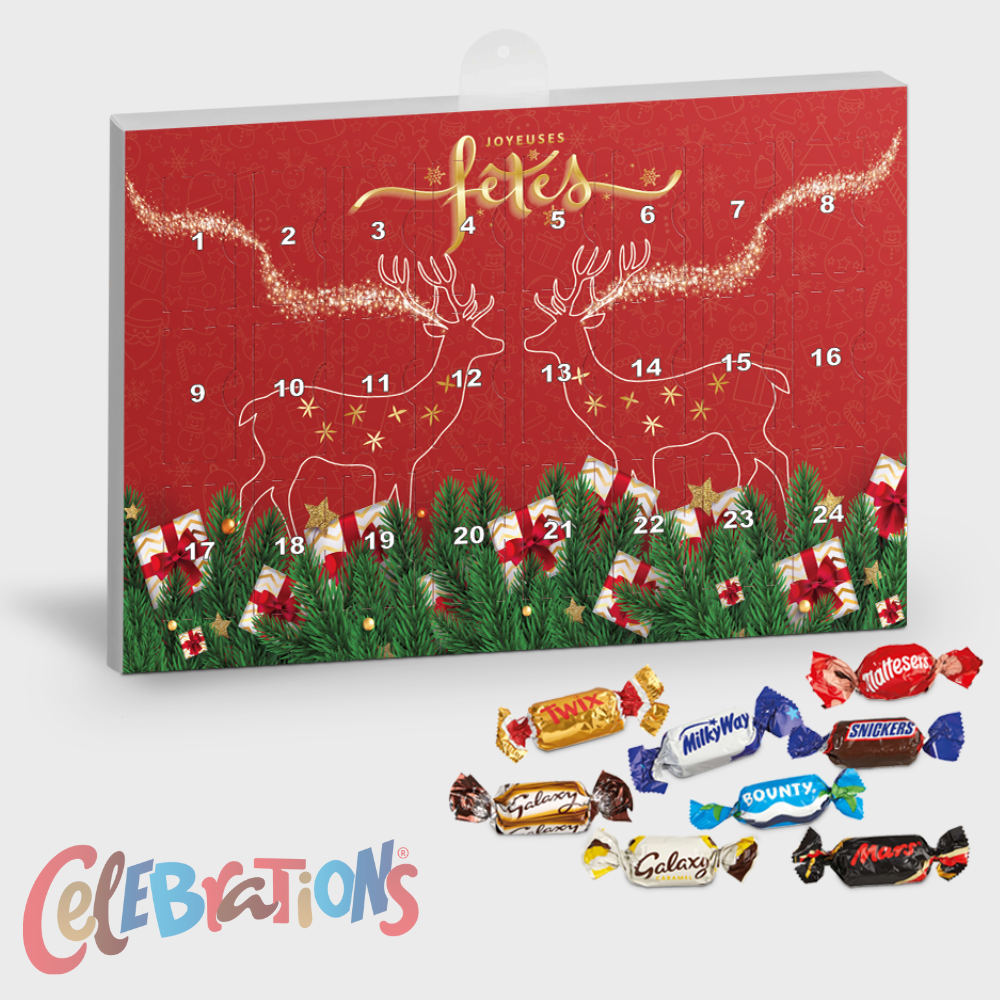 Adventskalender met Celebrations