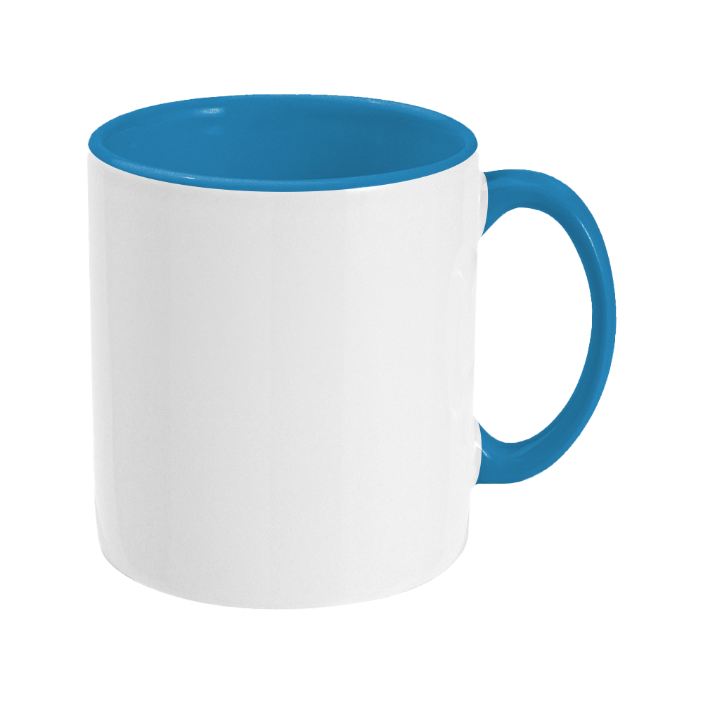 Coloured Handle Mug Helloprint