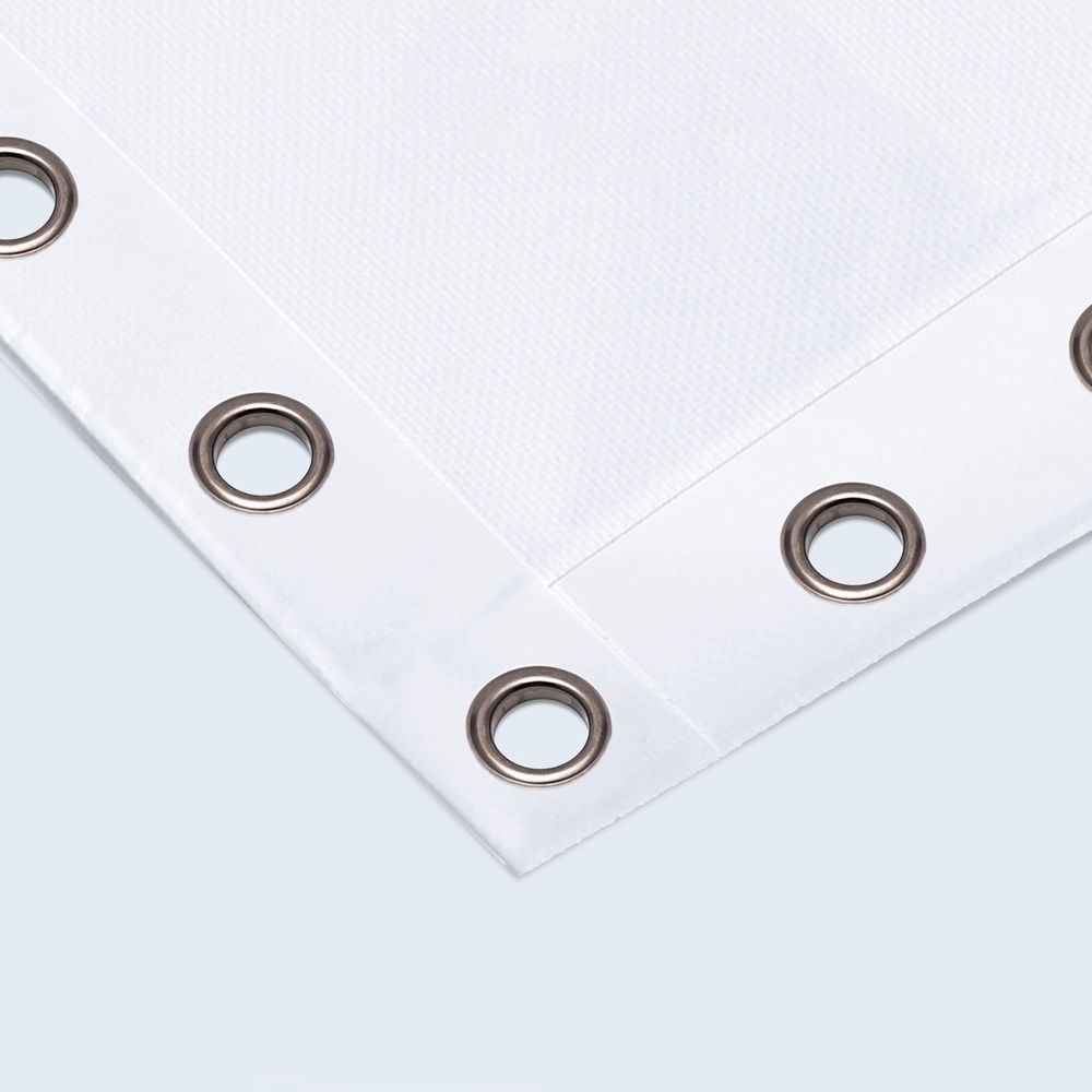 Anillado cada 30 cm con dobladillo