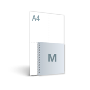 Spiralbundna broschyrer