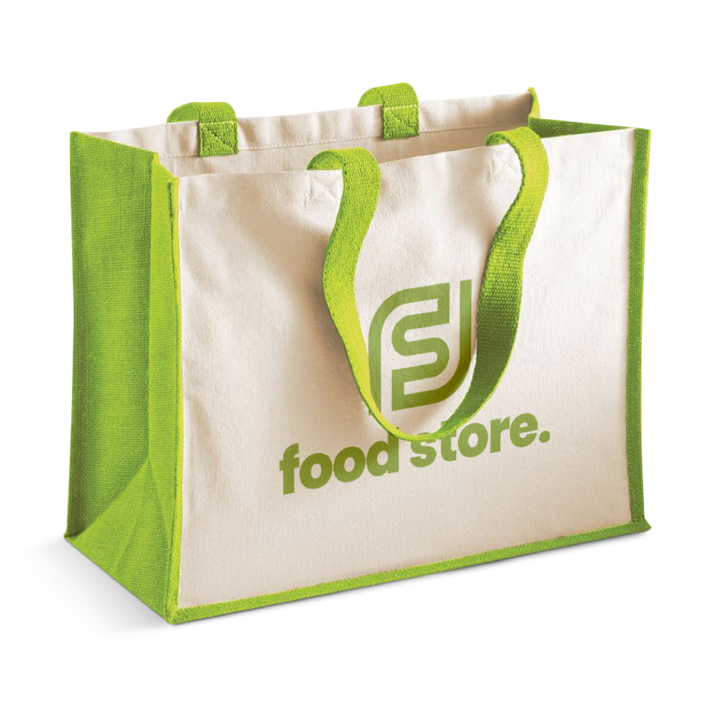 Beach bag in green, perfect for beach days! Only at Helloprint