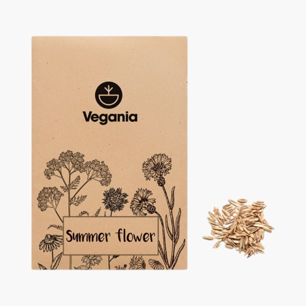 Gemengde bloemzaden in envelop