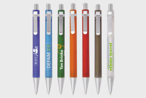 Gekleurde frosty metalen pennen