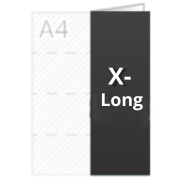 <strong>A4</strong> ouvert / <br><strong>X-Long</strong> fermé