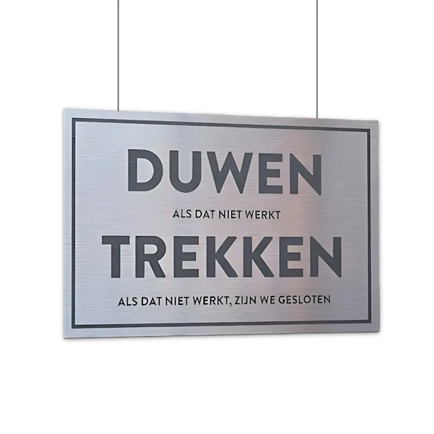 Aluminum Signs