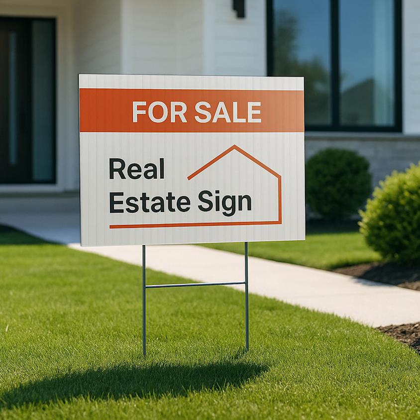 Real Estate Yard Signs | Custom Signs for Realtors
