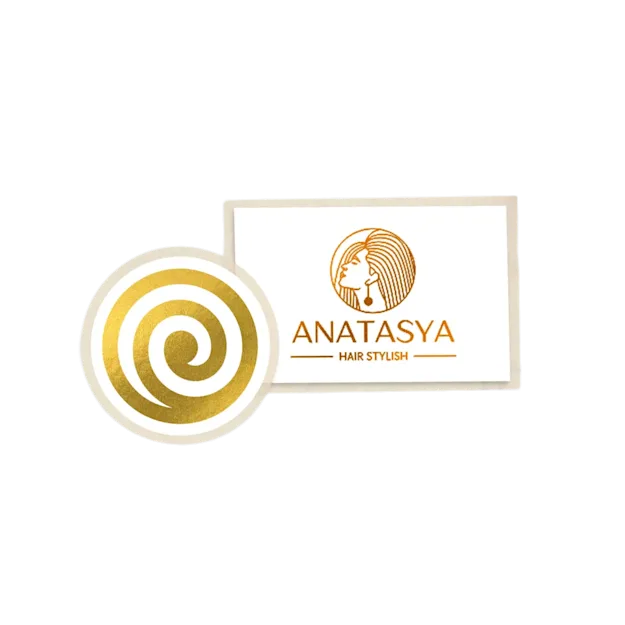 Stickers avec finitions exclusives