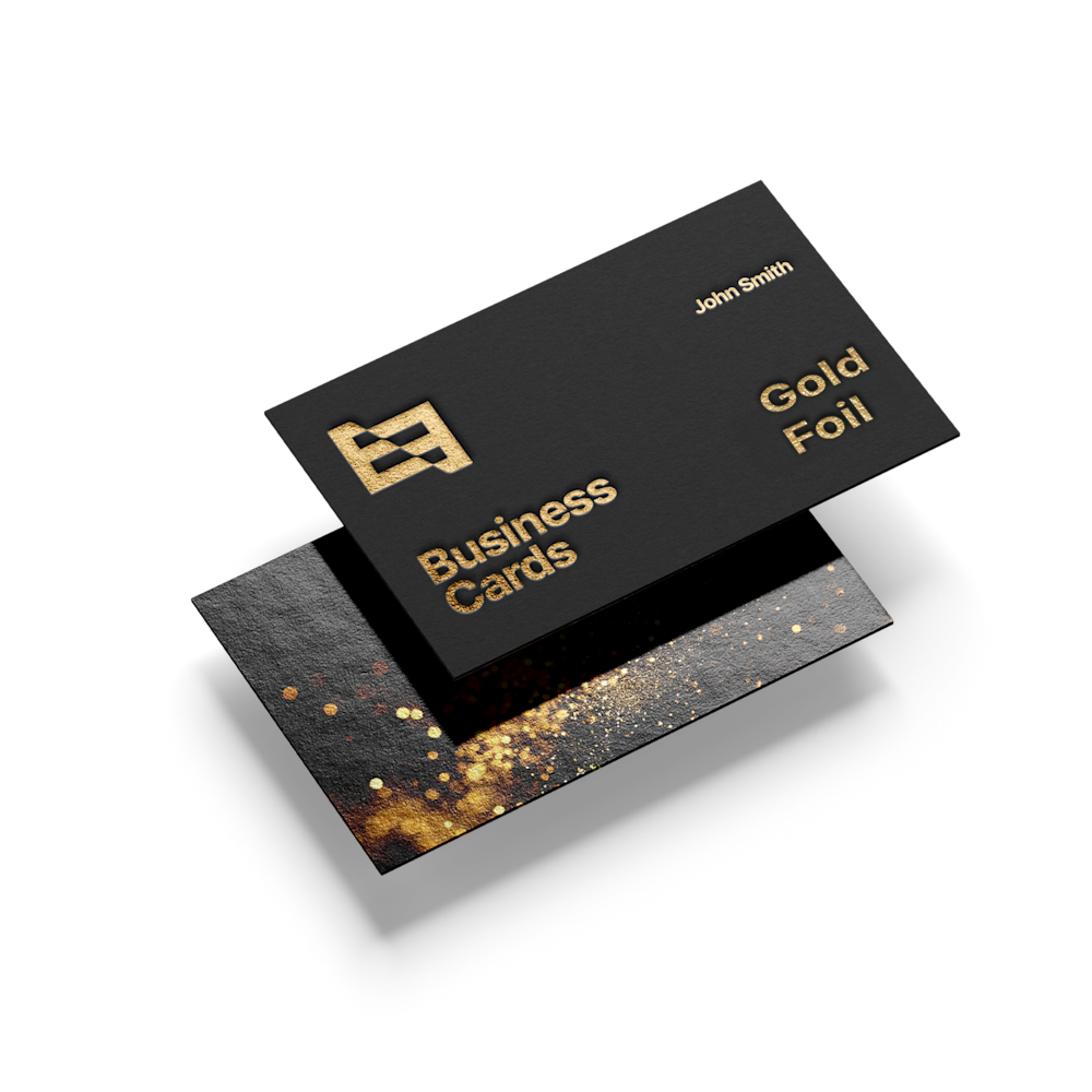 Gold Foil Business Cards