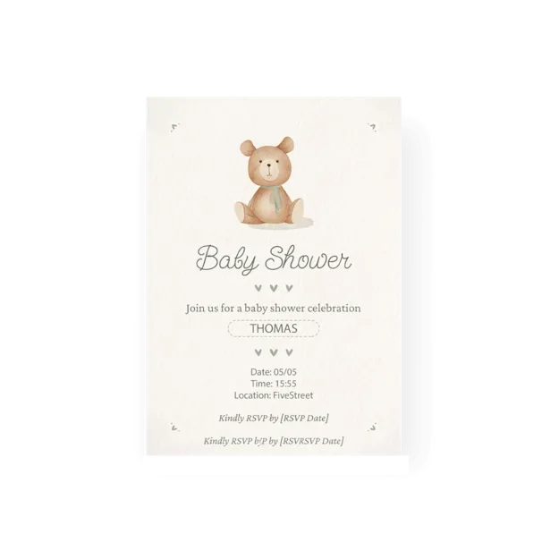 Faire-part de naissance personnalisé