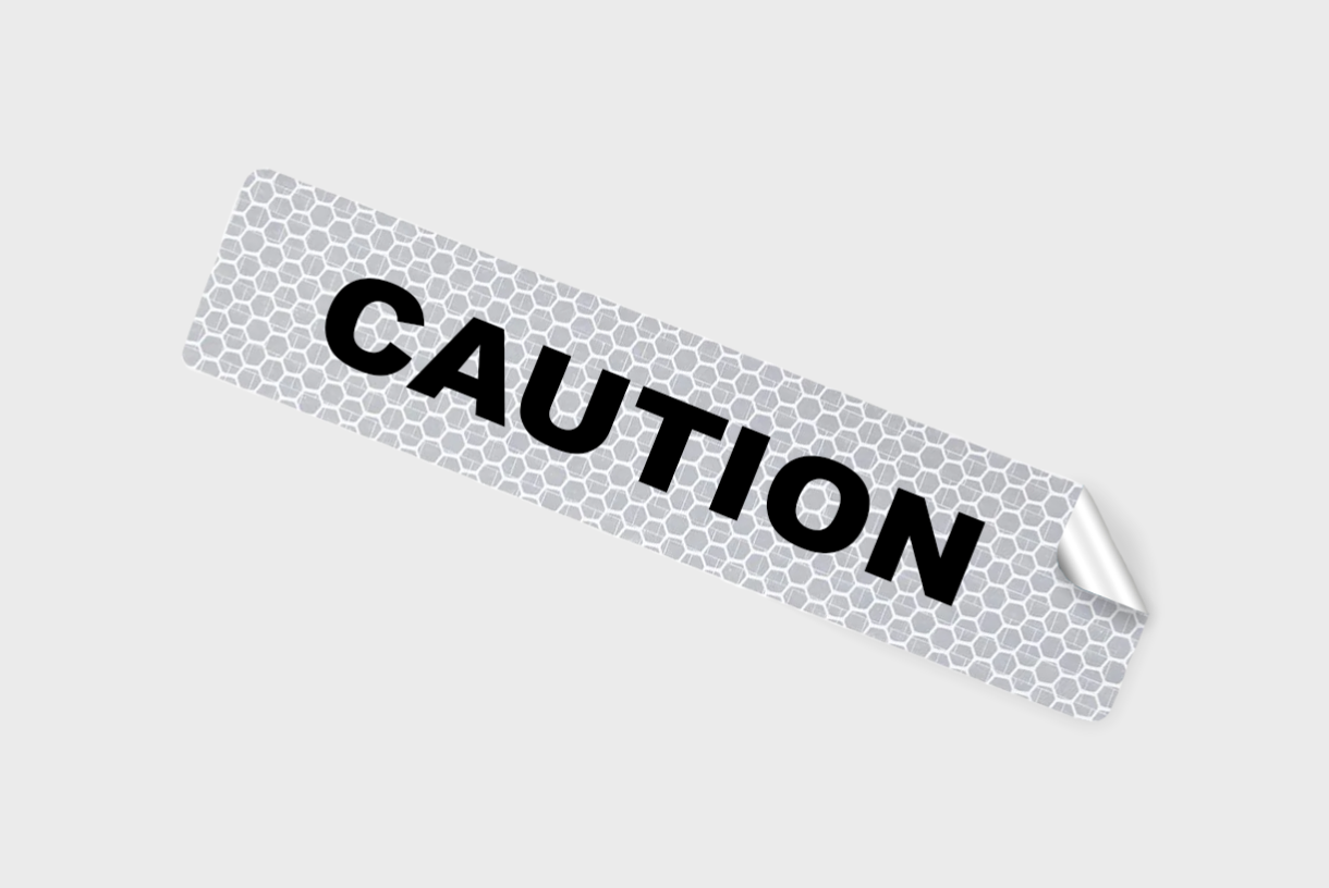 Reflecterende stickers