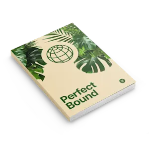 Gelijmde brochures
