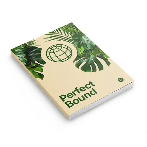 Gelijmde brochures