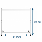 Estructura de pizarra 140 x 150 cm