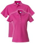 Premium Poloshirts in der Farbe Pink und mit personalisiertem Druck bei PingoPrint.de verfügbar. Bestelle einfach online.