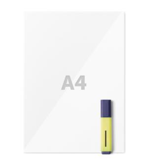 A4 paper size icon