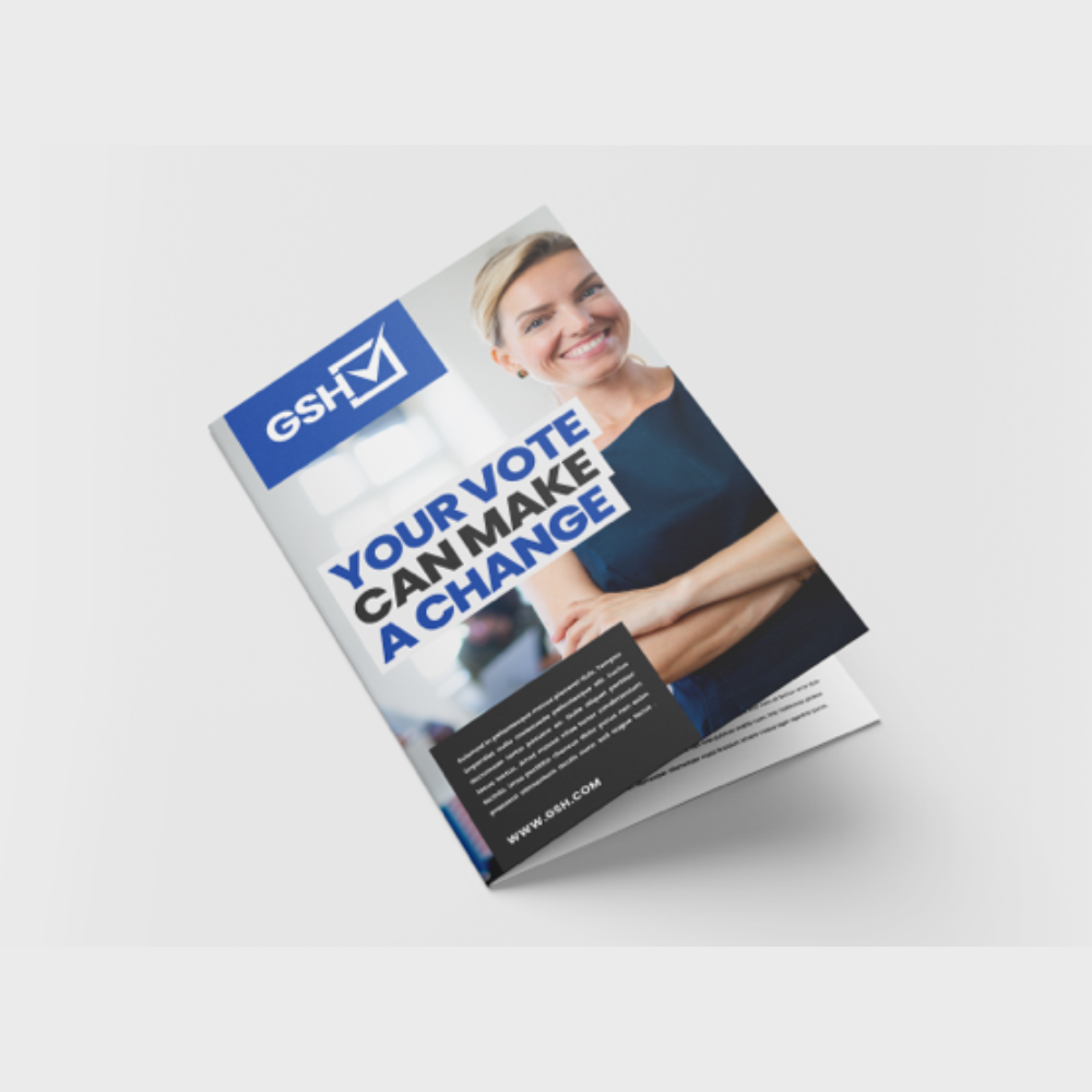 Verkiezingsfolders (met 6% BTW)