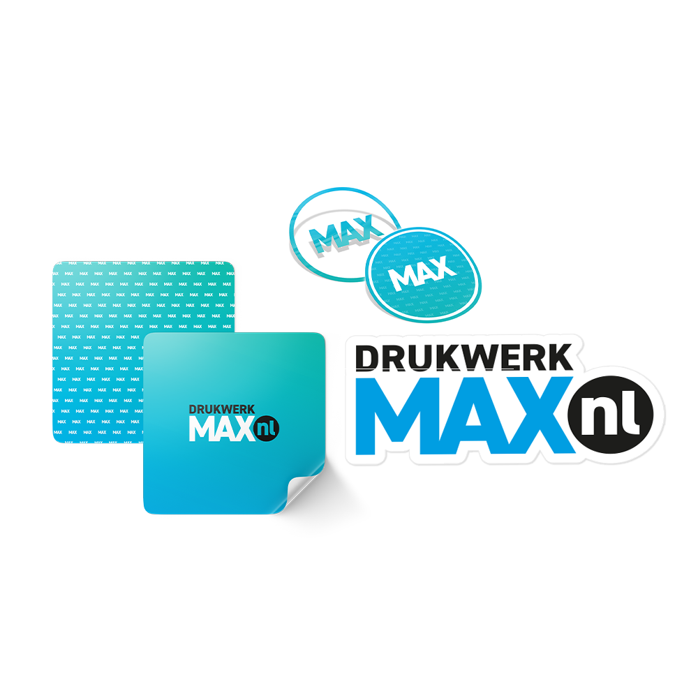 Stickers per materiaal