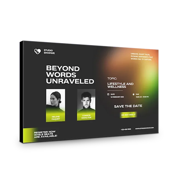 Exhibition Wall with LED Display