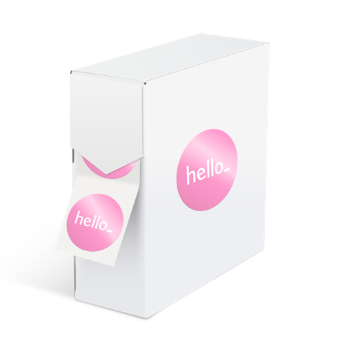 ADESIVI personalizzati business//Etichette etichetta con logo azienda PROMOZIONE indirizzo