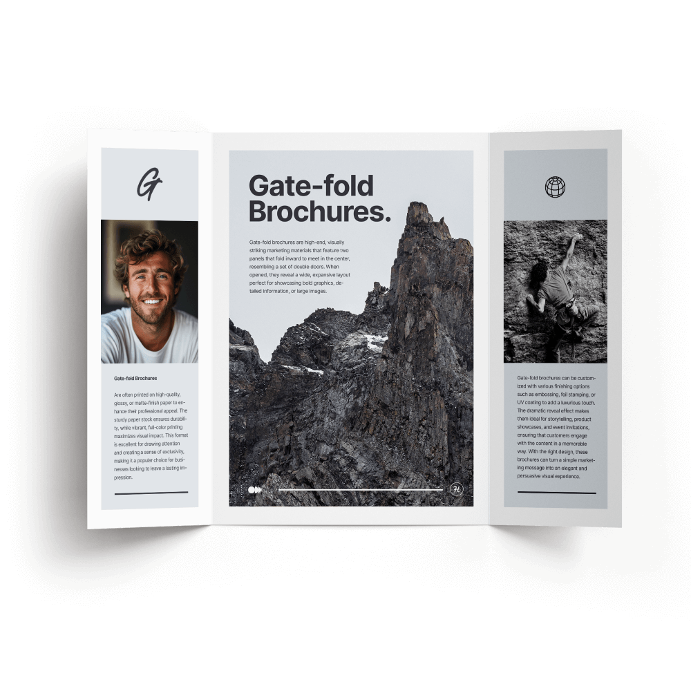 Gate-Fold Brochures