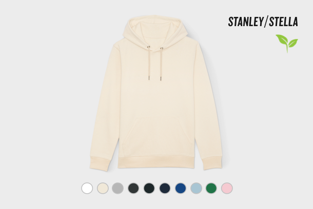 Image of a Stanley/Stella Cruiser Hoodie. 