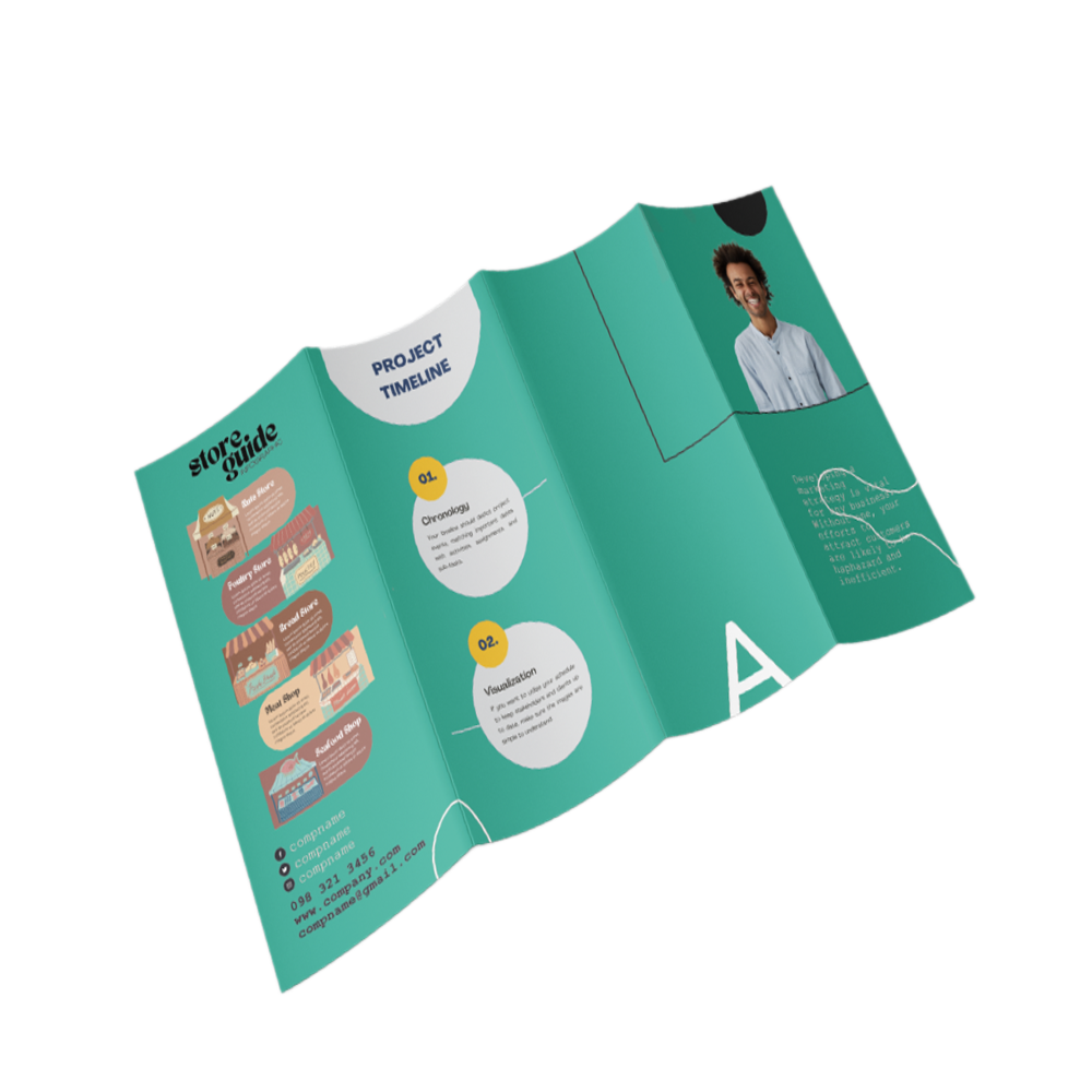 Roll-Fold Brochures