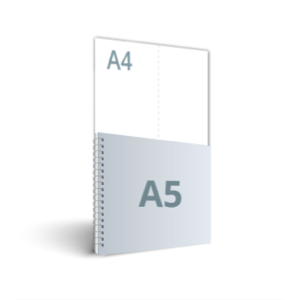 Spiralbundna broschyrer