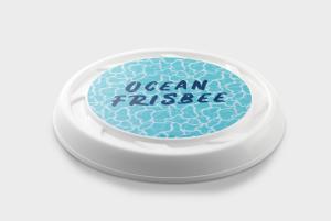 Frisbee återvunnen plast