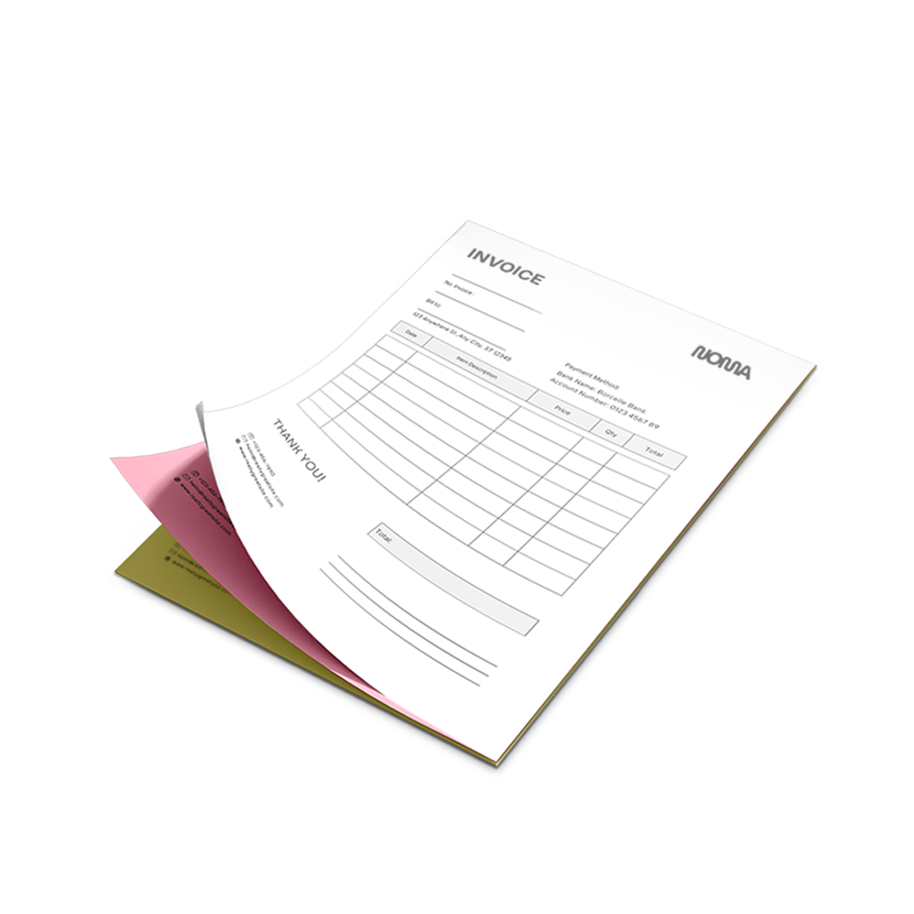 Liasses autocopiantes