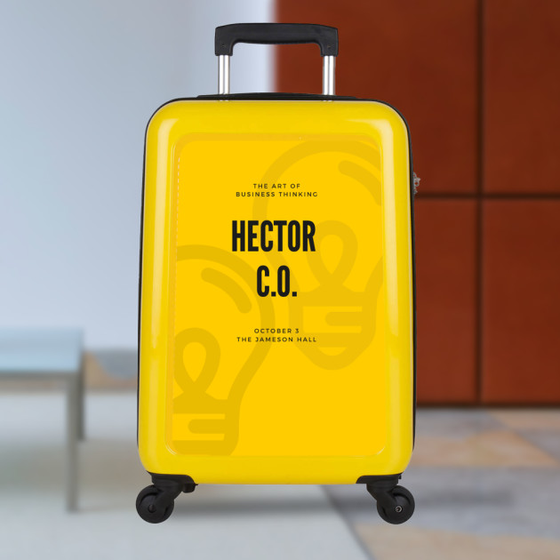 Adesivo per valigia personalizzabile