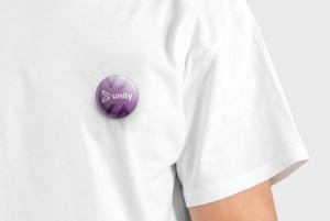 Custom badges with your personalised message  - available online at HelloprintConnect