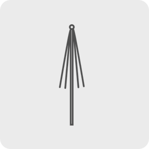 Structure seule (sans toile)