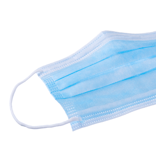 Disposable face masks inside view