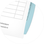 2-part: Blue copy sheet