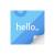 Vierkante stickers bedrukt en besteld bij HelloprintConnect