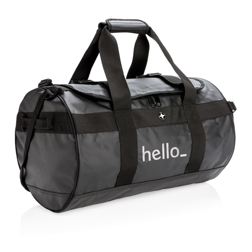 Duffle Bag & Backpack in One with Printed Logo, available at Helloprint