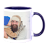 Coloured Handle Mug