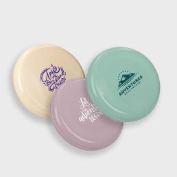 Frisbee bio-plastic personalisation