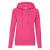 Sweat à capuche Basique rose version Femme avec poche centrale, disponible chez Helloprint
