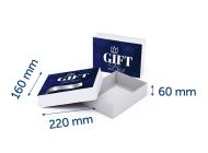 Geschenkebox mit Deckel 160x220x60mm groß für kleine Geschenke handlich und schön bedruckt von PingoPrint.de