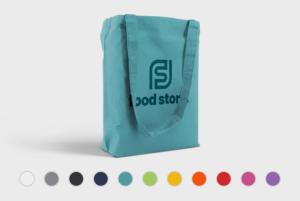 Print je ontwerp op de meest originele manier met gekleurde katoenen tassen, verkrijgbaar in 11 verschillende kleuren bij Deoprinting