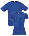 Bedrucke sportliche T-Shirts mit Deinem Design bei Helloprint. Bestelle einfach und schnell online in der Farbe Royalblau.