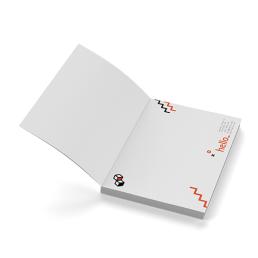 personalizzazione Note adesive con copertina morbida