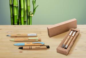 Bolígrafos de bambú