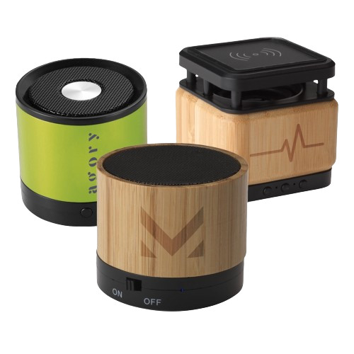 Enceinte Bluetooth Personnalisable Portable Bambou - Mini Haut Parleur sans  Fil À Personnaliser - Idée Cadeau (Hardwell) : : High-Tech