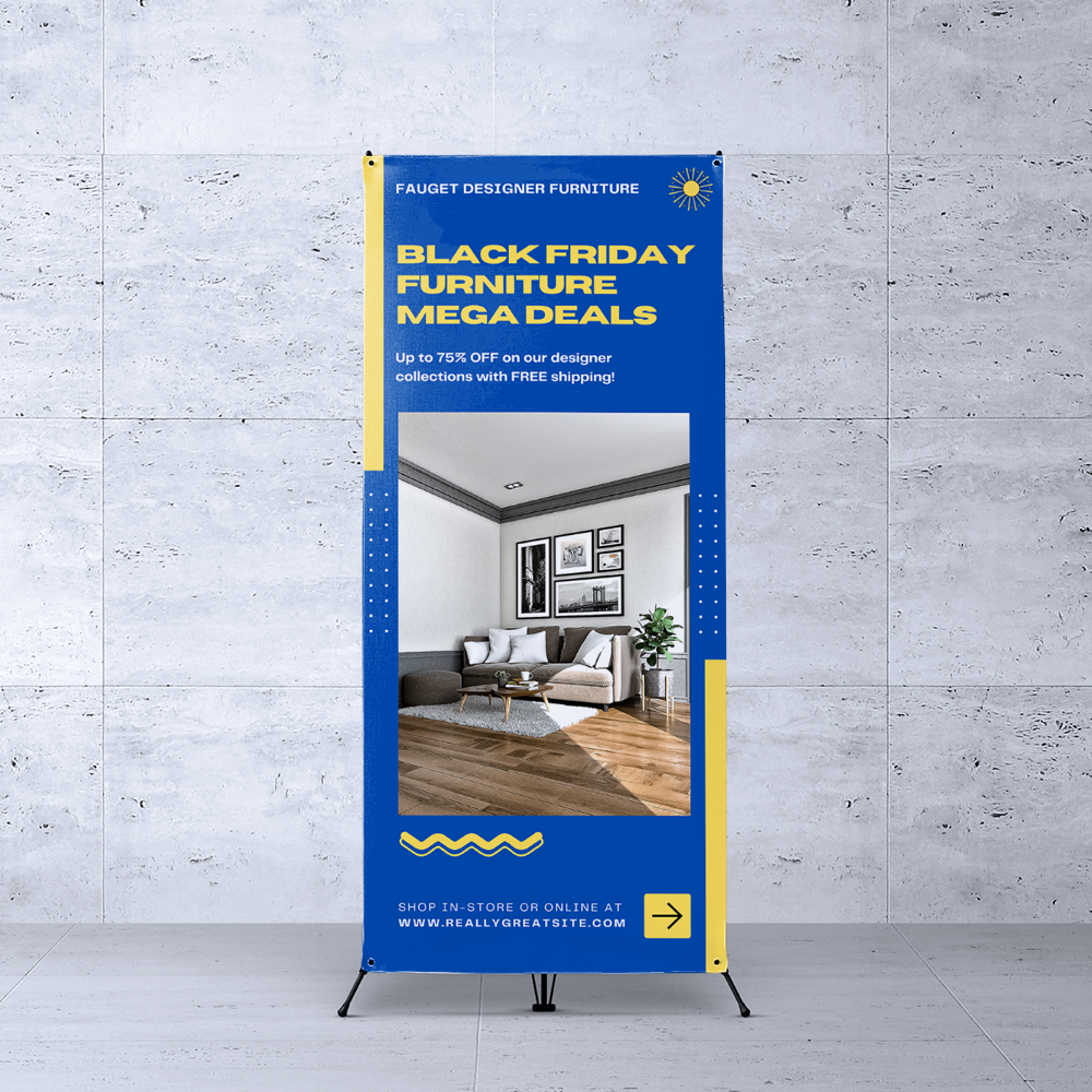 X Banners X Frame Banner Printing UK X Banner Outdoor & Indoor