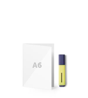 A6 Leaflet icon Helloprint