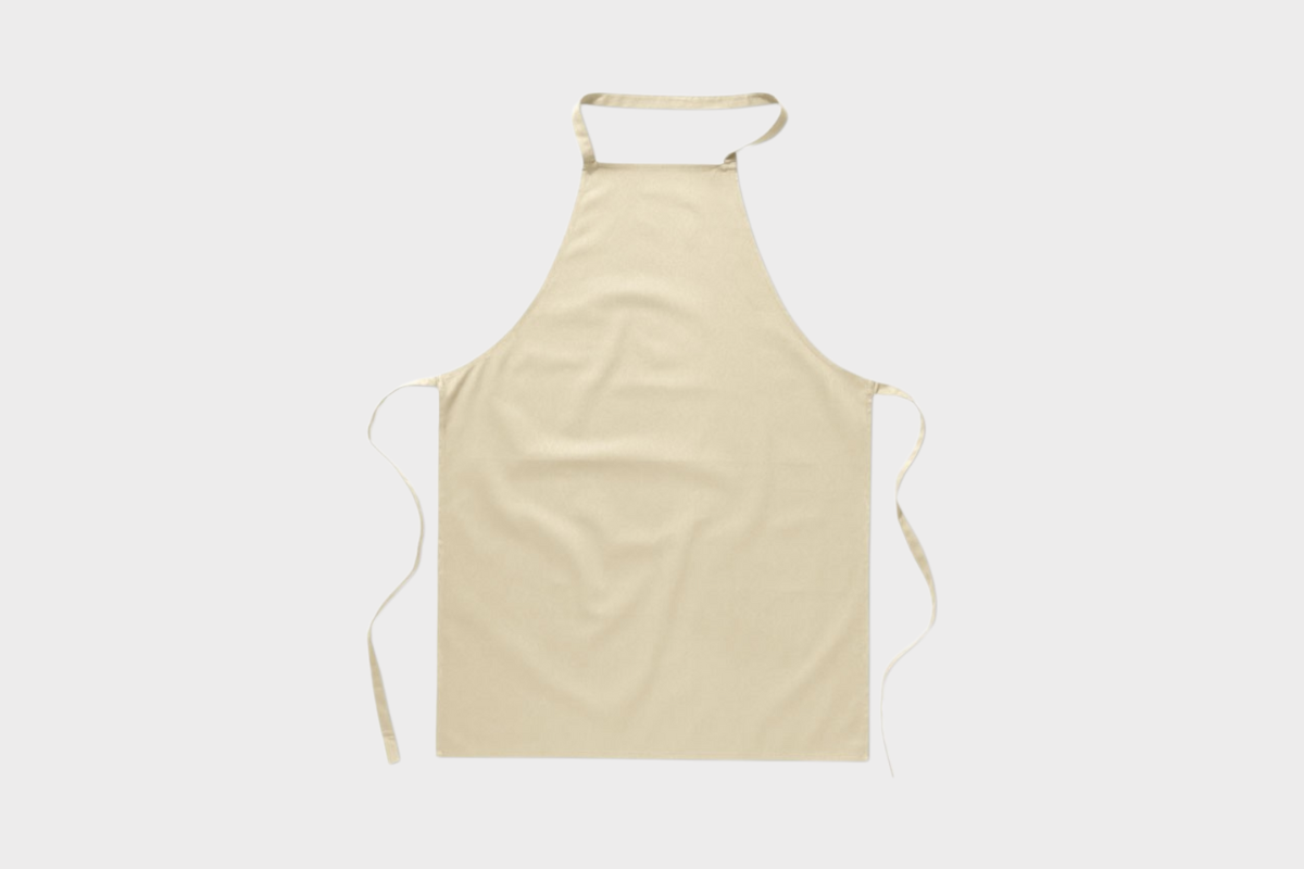Katoenen keukenschort