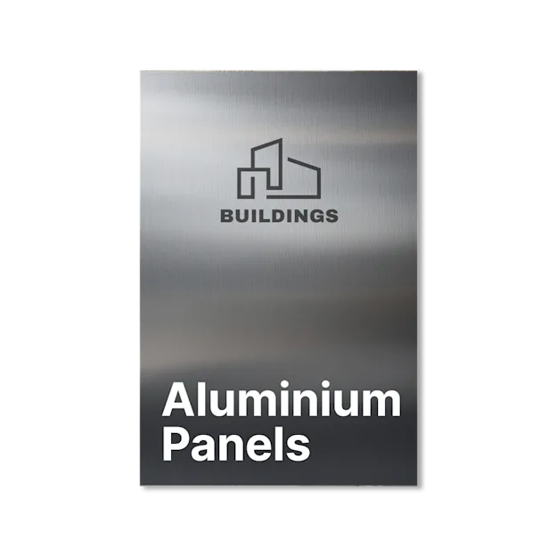 Panneau en aluminium Dibond