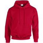 Loose fit hoodie icon red Helloprint